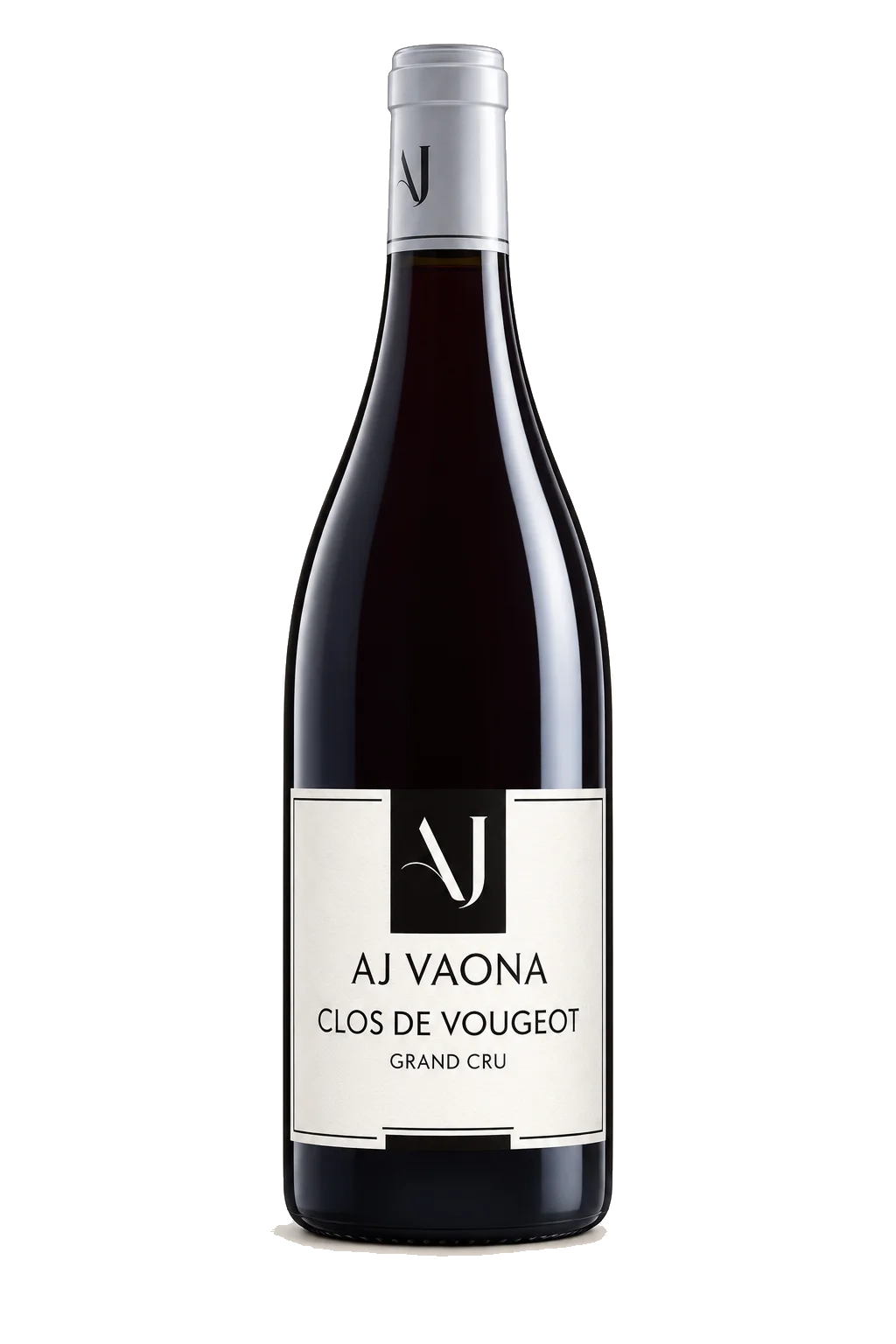 Representative AJ Vaona Clos de Vougeot Grand Cru bottle illustration