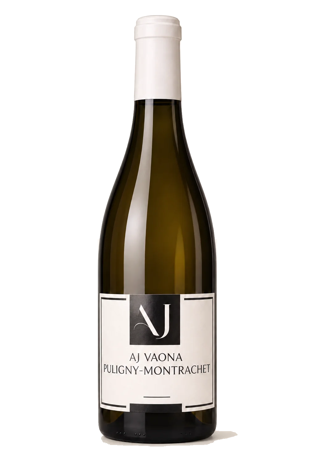 Representative AJ Vaona Puligny-Montrachet bottle illustration