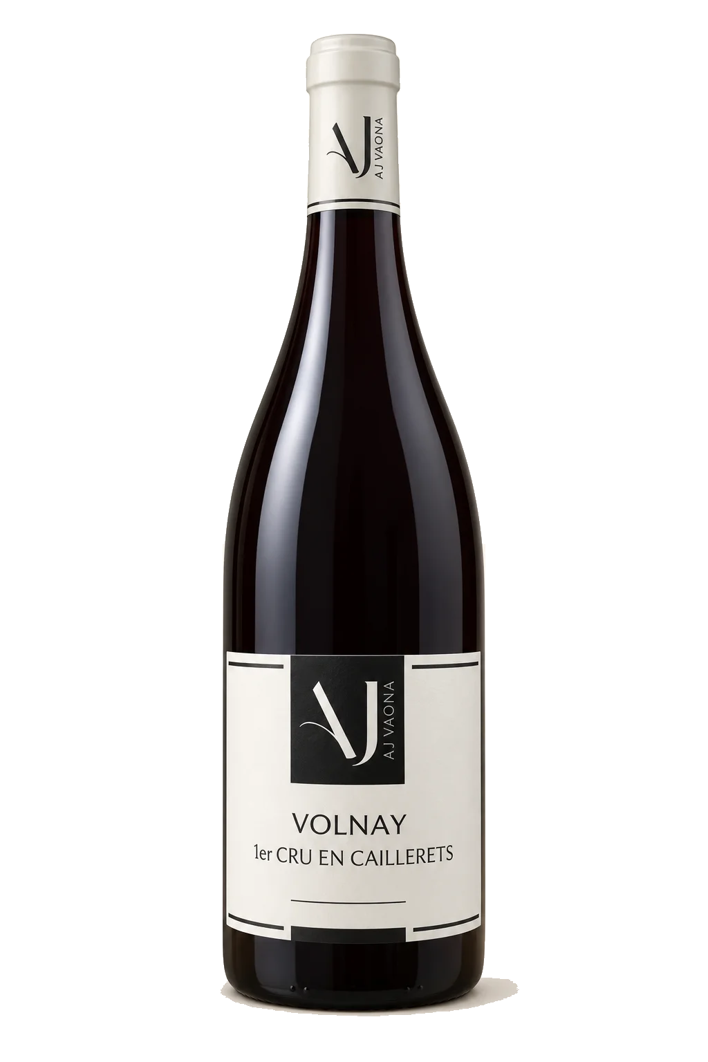 Representative AJ Vaona Volnay 1er Cru En Caillerets bottle illustration