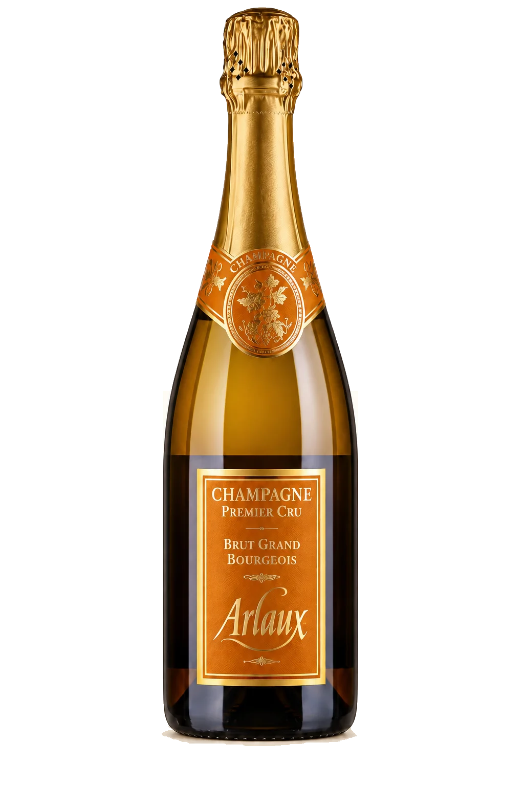 Representative Arlaux Brut Grand Bourgeois bottle illustration