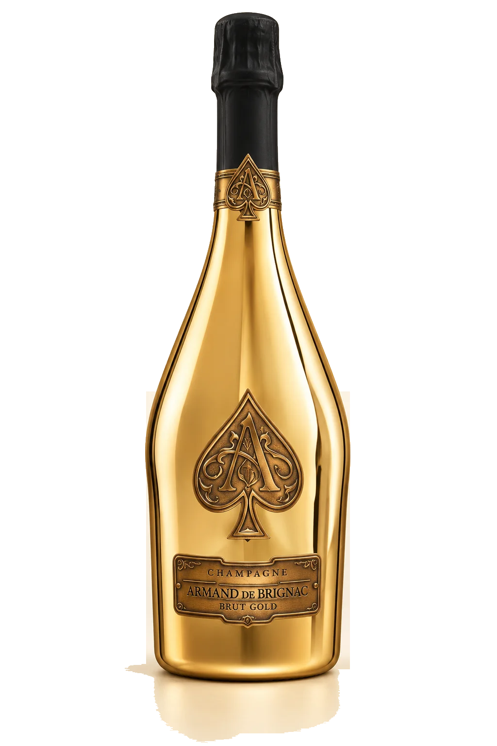 Representative Armand de Brignac Brut Gold (Velvet) bottle illustration
