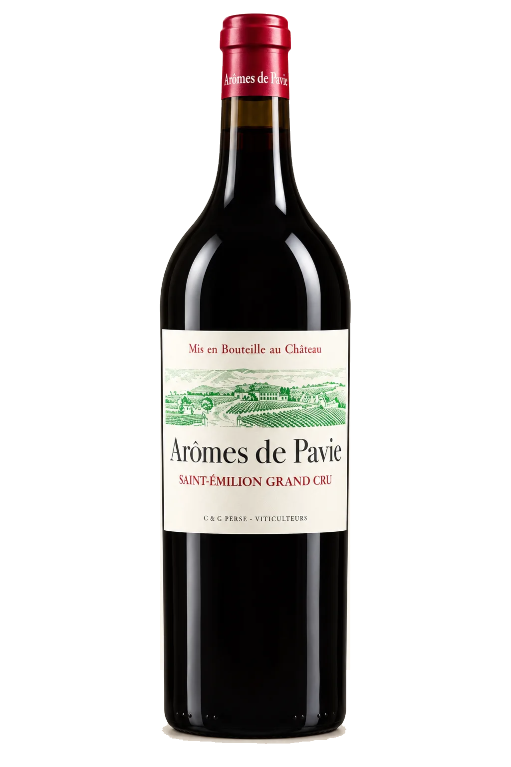 Representative Arômes de Pavie bottle illustration