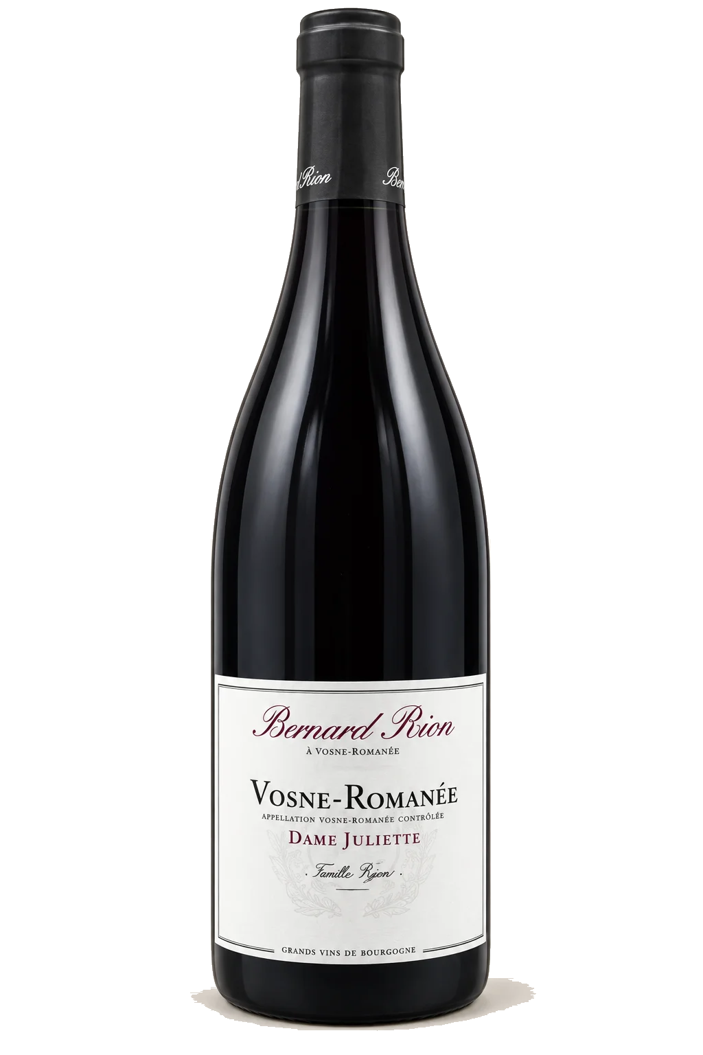 Representative Bernard Rion Vosne-Romanée Dame Juliette bottle illustration