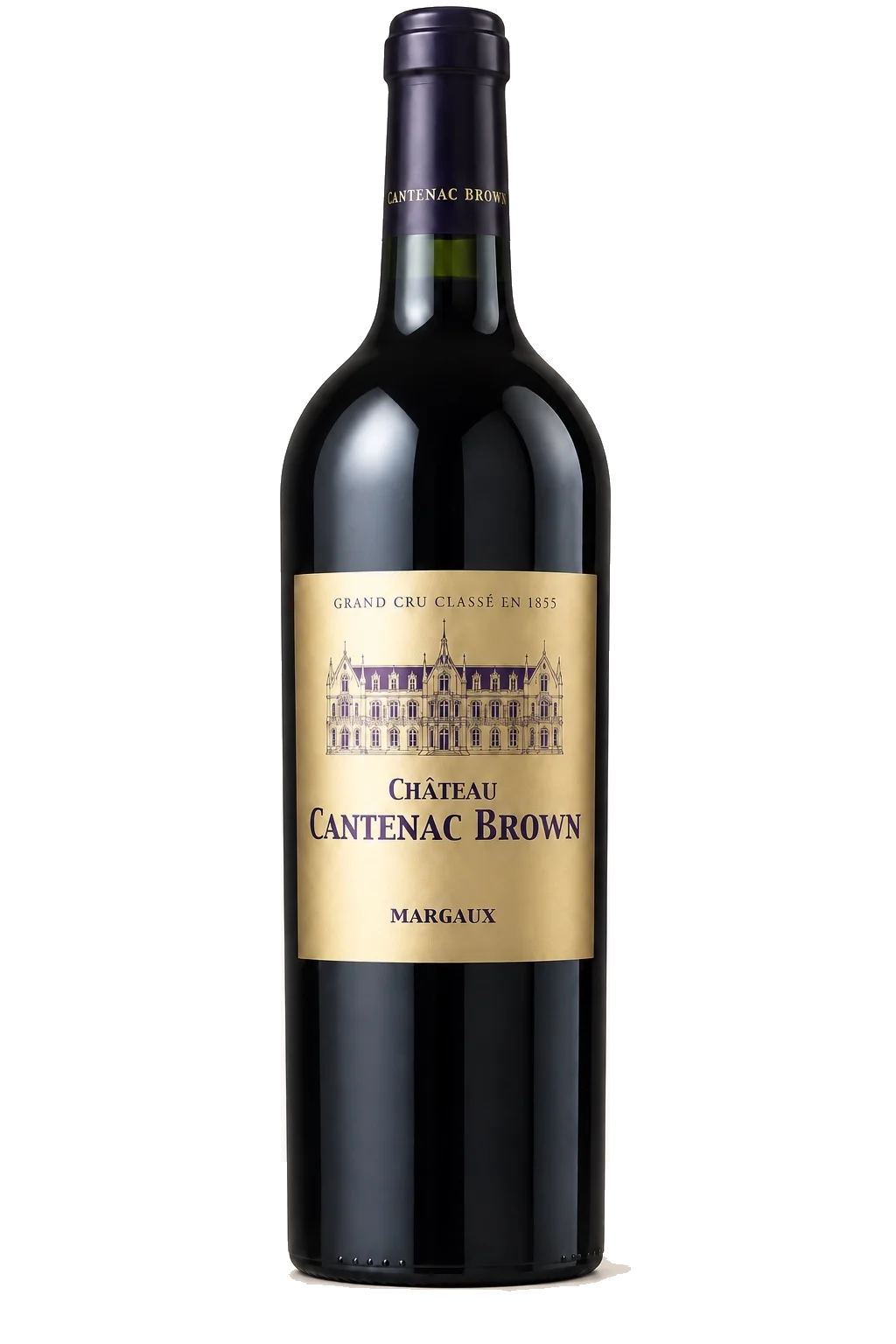Representative Château Cantenac Brown bottle illustration