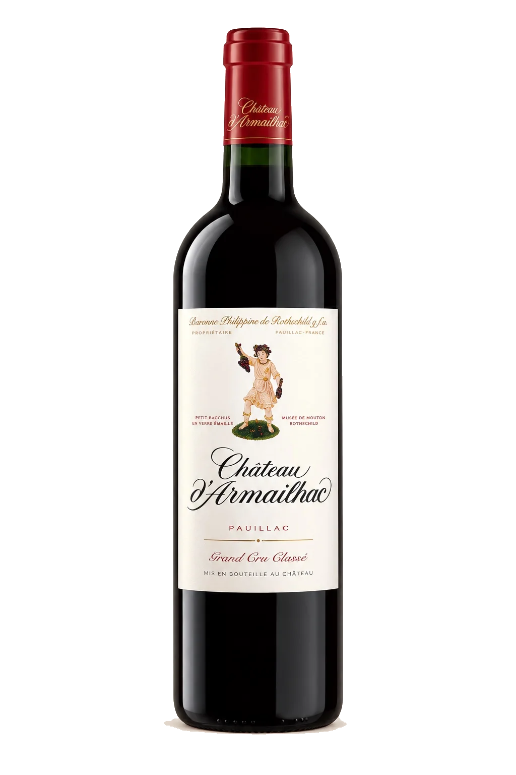 Representative Château d’Armailhac bottle illustration