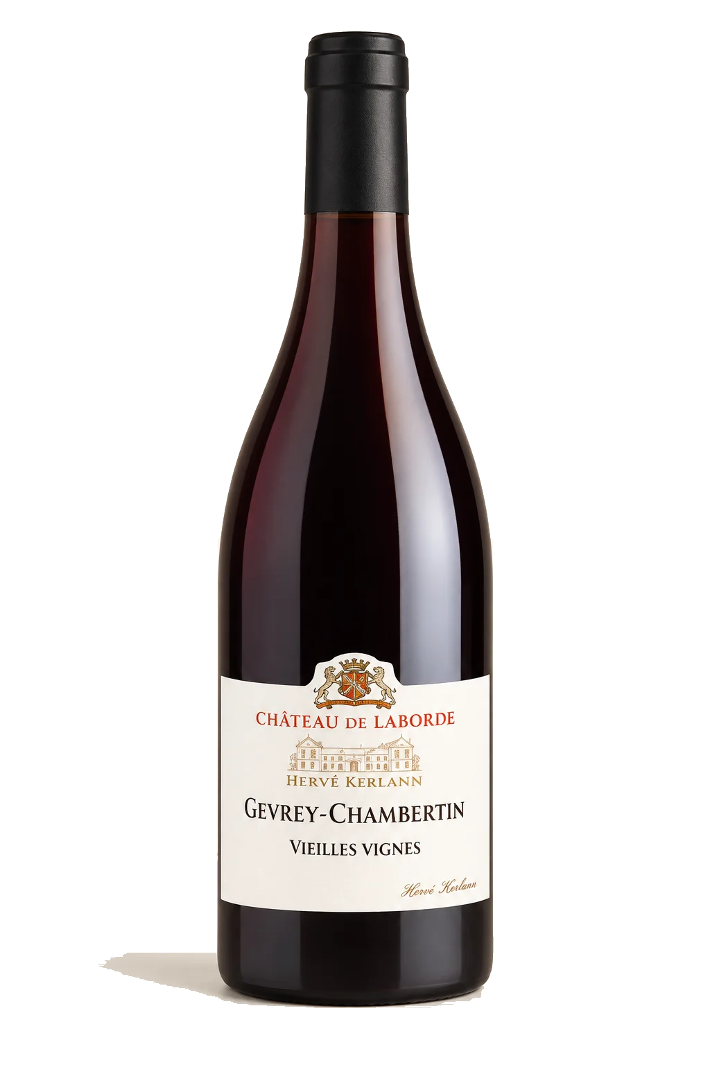 Representative Château de Laborde Hervé Kerlann Gevrey-Chambertin Vieilles Vignes bottle illustration
