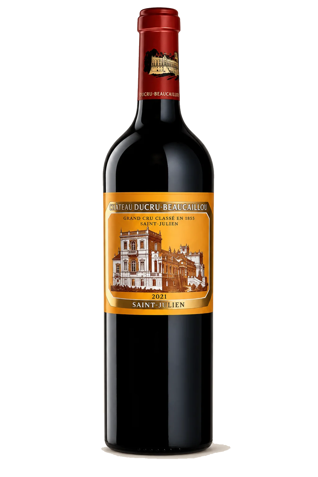 Representative Château Ducru-Beaucaillou bottle illustration
