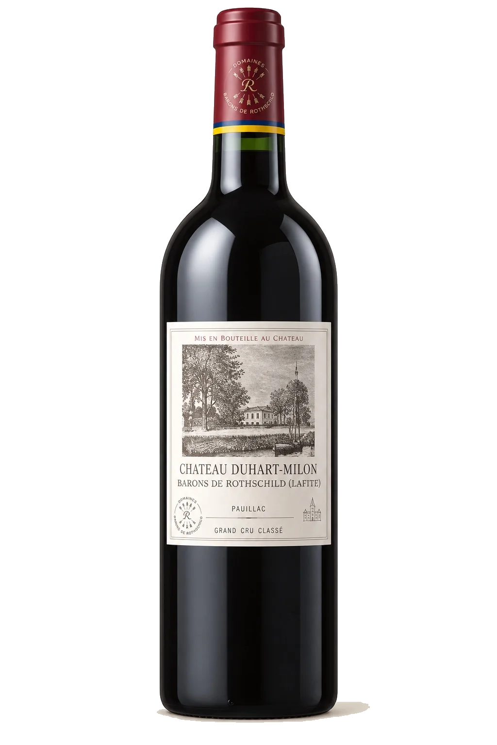 Representative Château Duhart-Milon bottle illustration
