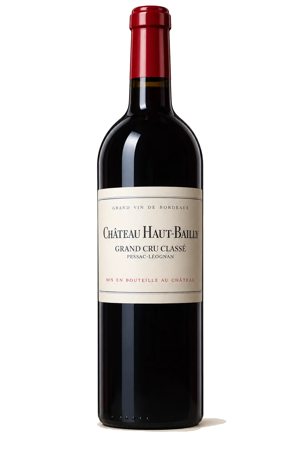 Representative Château Haut-Bailly bottle illustration