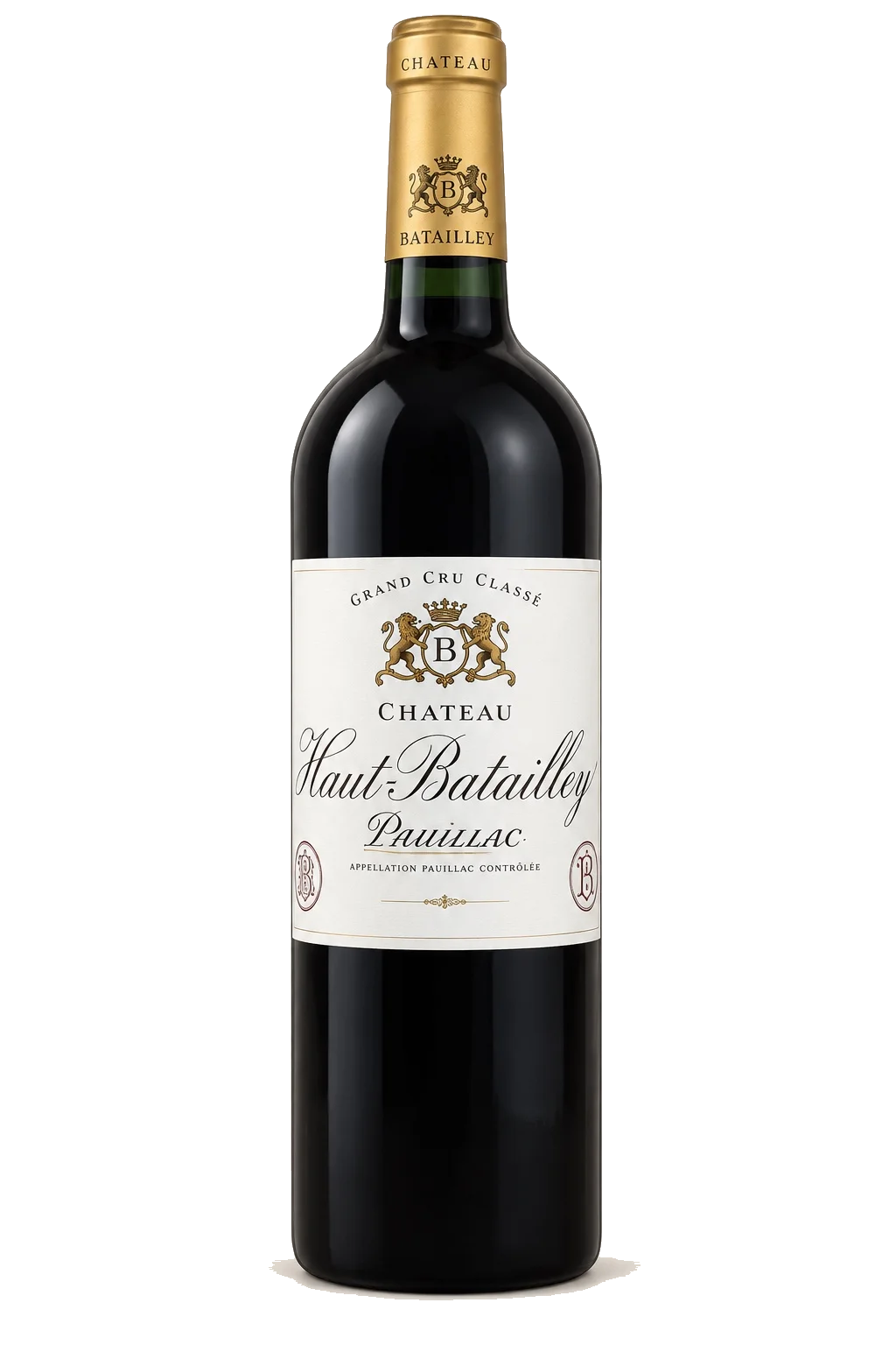 Representative Château Haut-Batailley bottle illustration