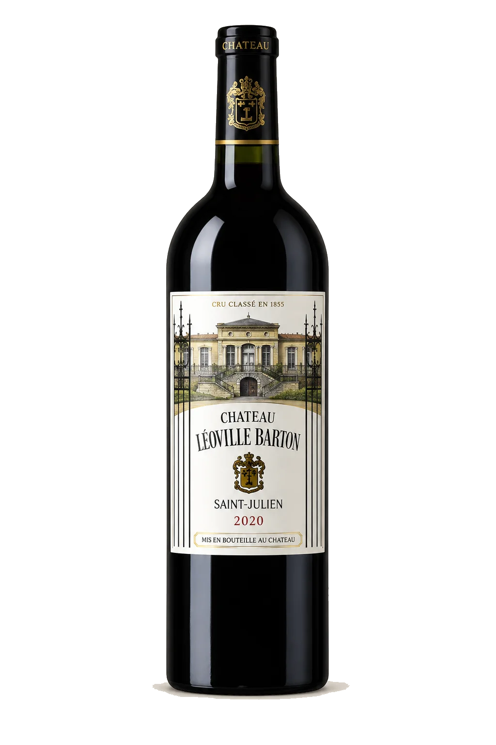 Representative Château Léoville Barton bottle illustration