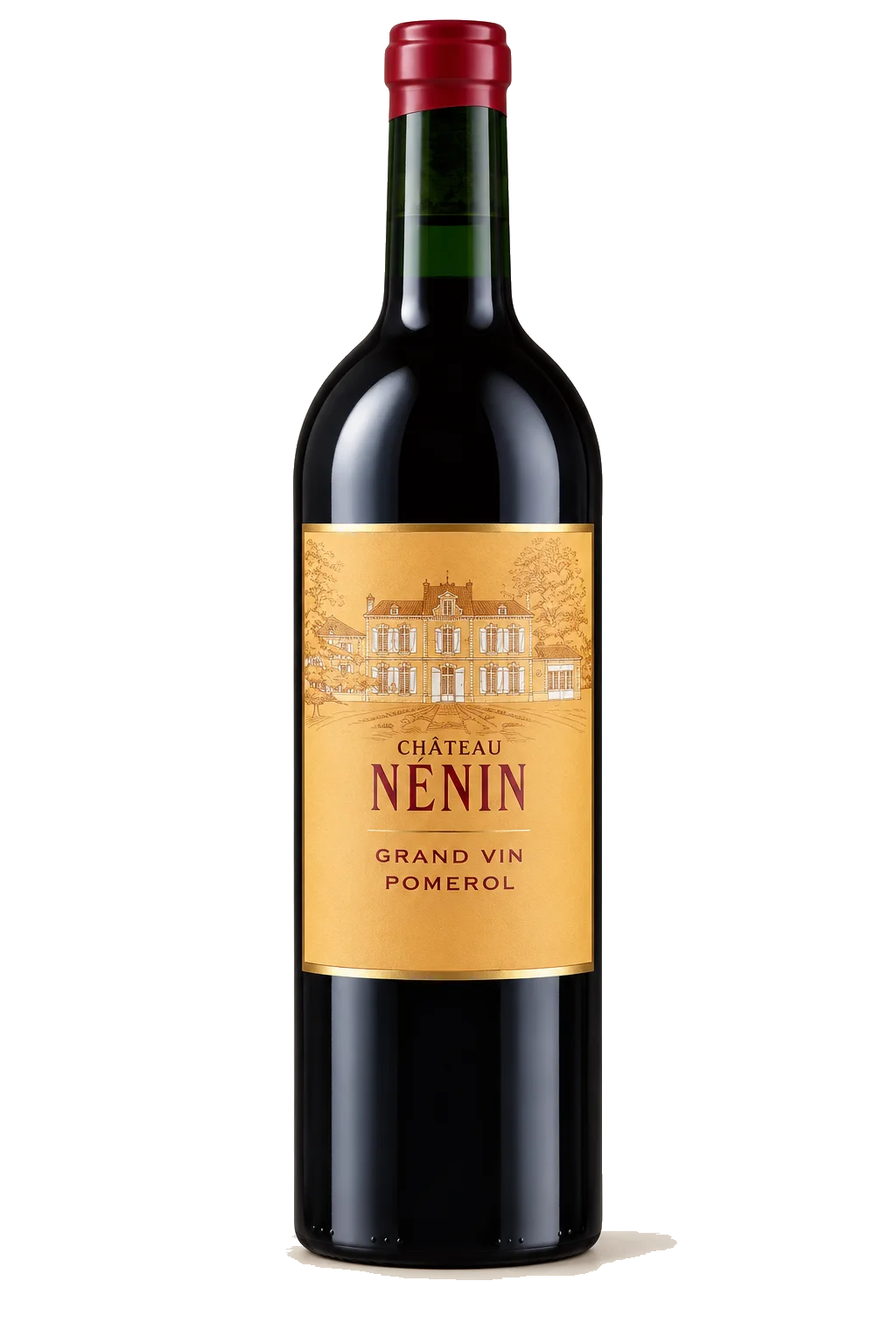 Representative Château Nénin bottle illustration