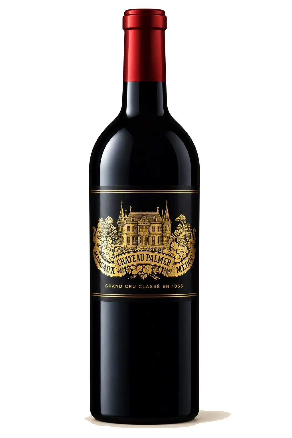 Representative Château Palmer bottle illustration