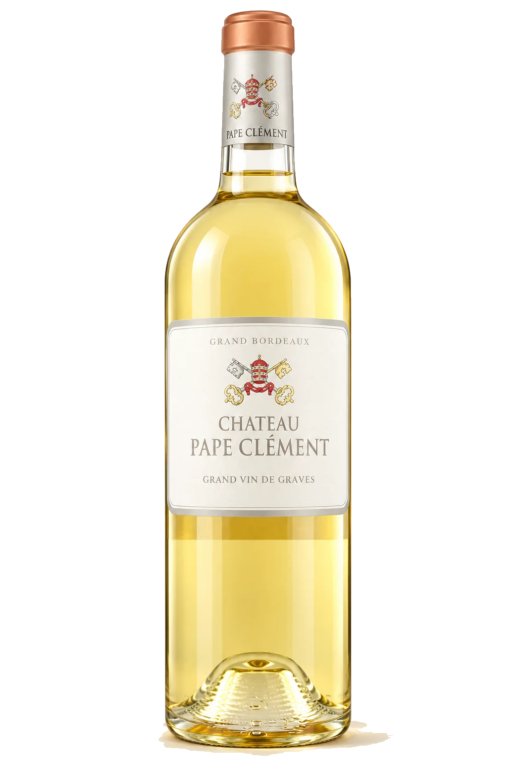 Representative Château Pape Clément Blanc bottle illustration