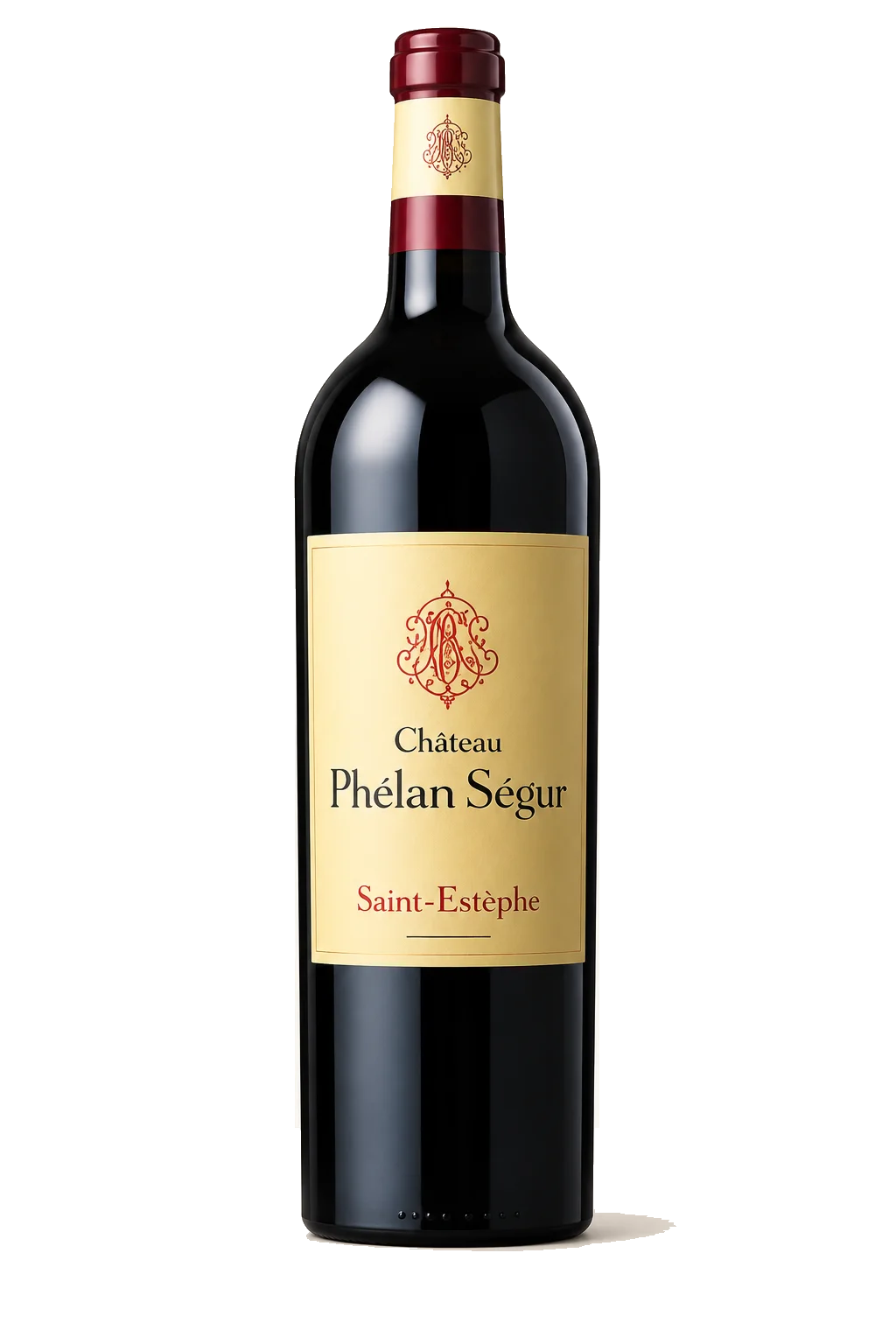 Representative Château Phélan Ségur bottle illustration