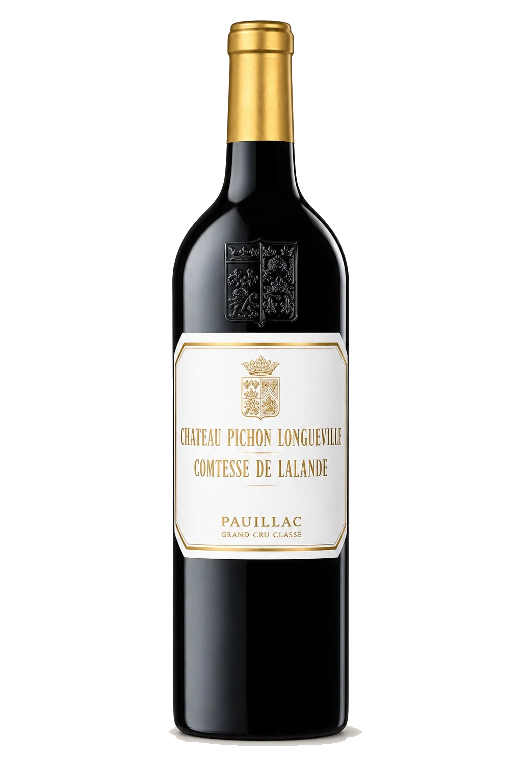 Representative Château Pichon Lalande bottle illustration