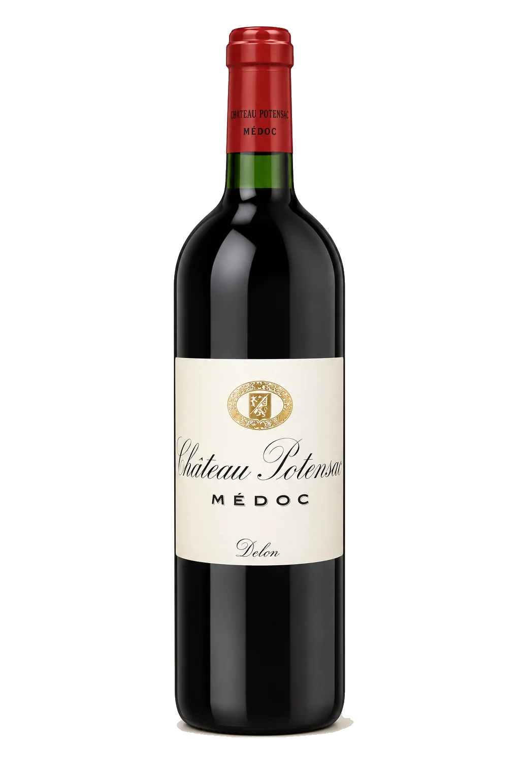 Representative Château Potensac bottle illustration