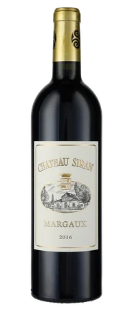 Château Siran bottle, catalogue reference image