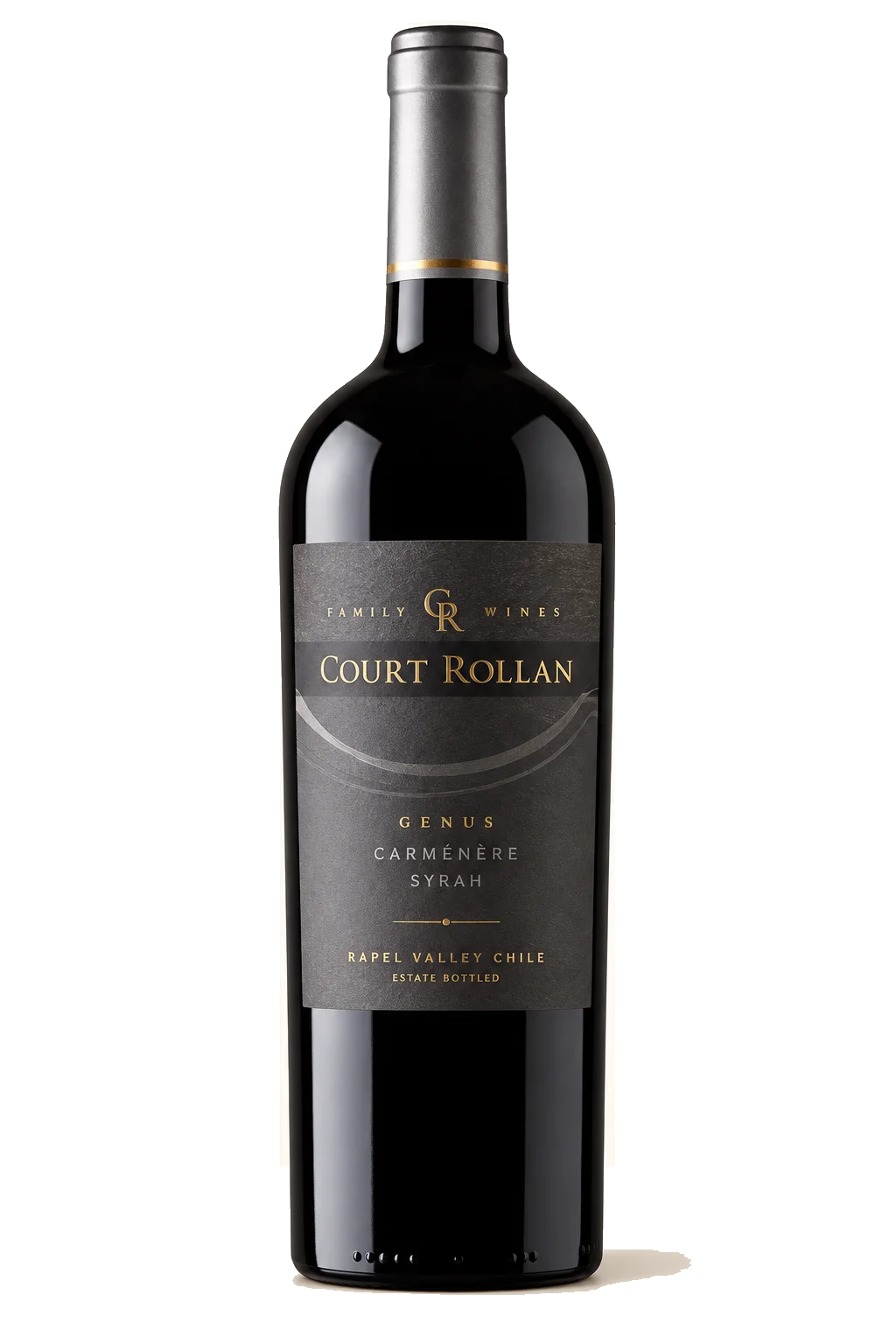 Representative Court Rollan Genus Carménère Syrah bottle illustration