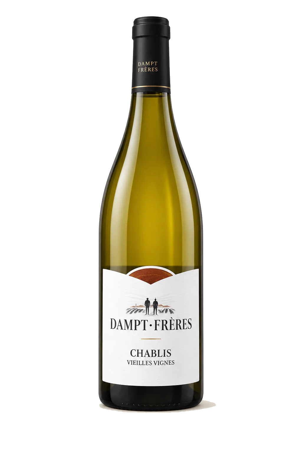 Representative Dampt Frères Chablis Vieilles Vignes bottle illustration