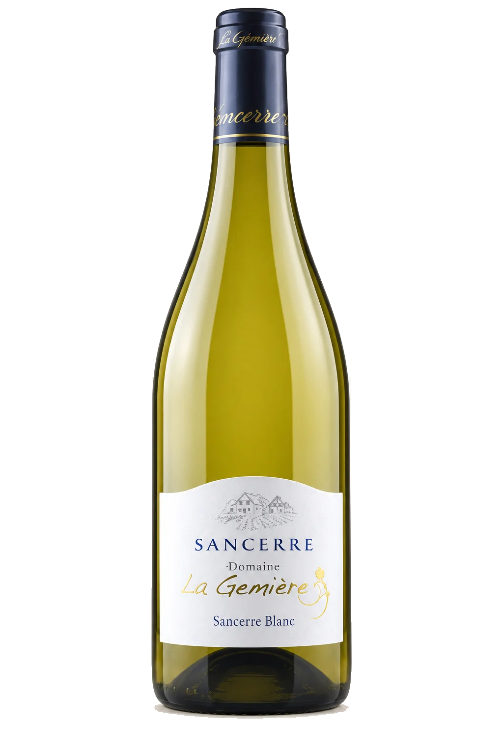 Representative Domaine La Gémière Sancerre Blanc bottle illustration