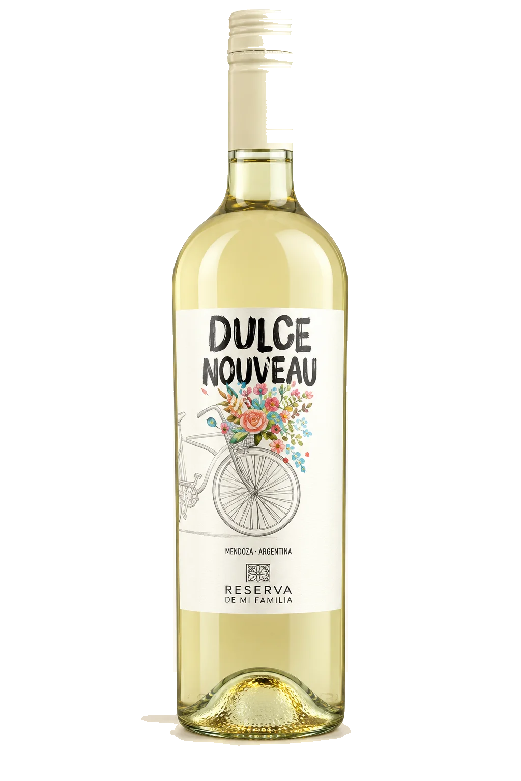 Representative Dulce Nouveau bottle illustration