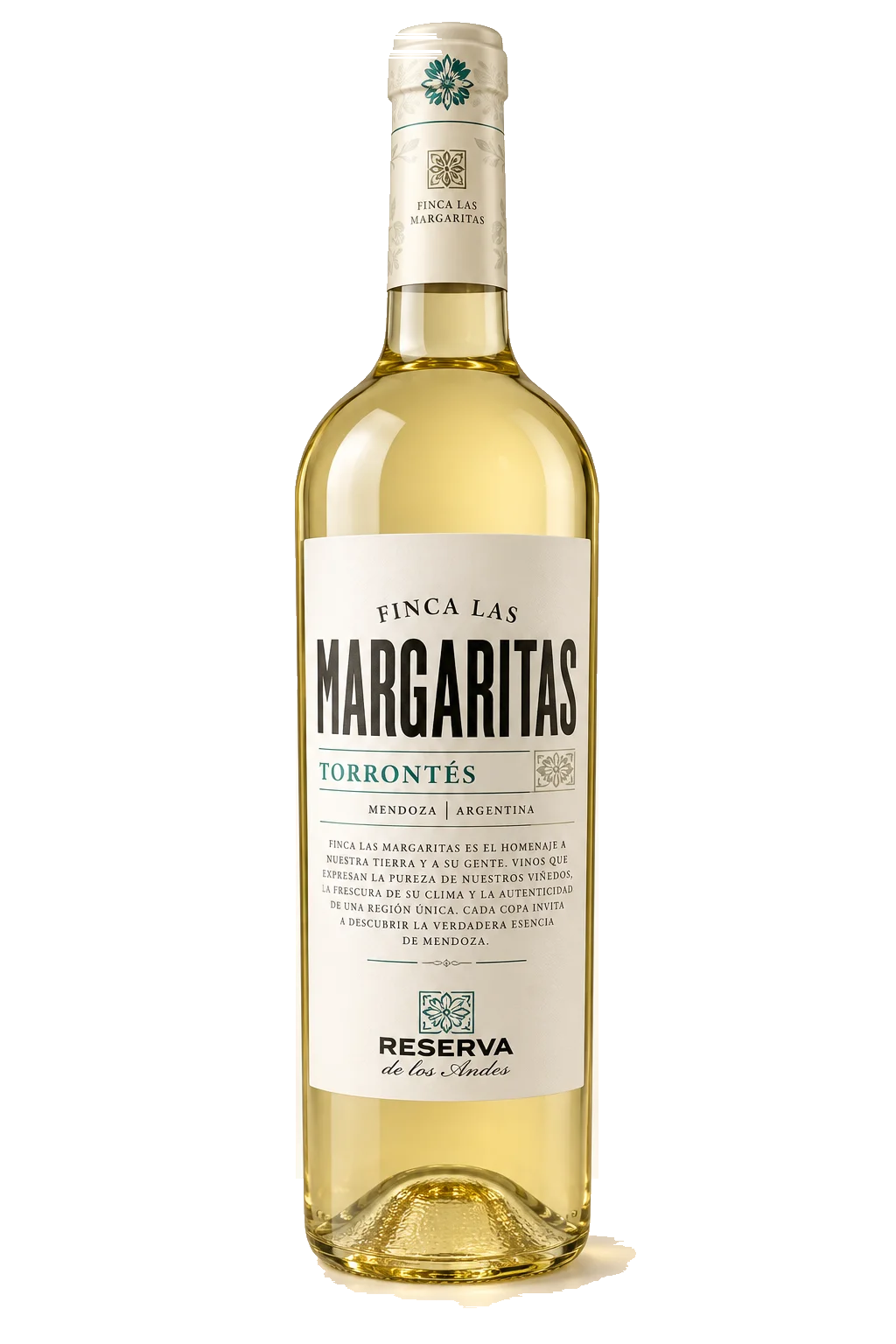 Representative Finca Las Margaritas Torrontés bottle illustration