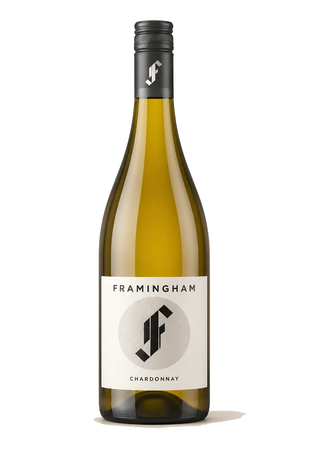Representative Framingham Chardonnay bottle illustration