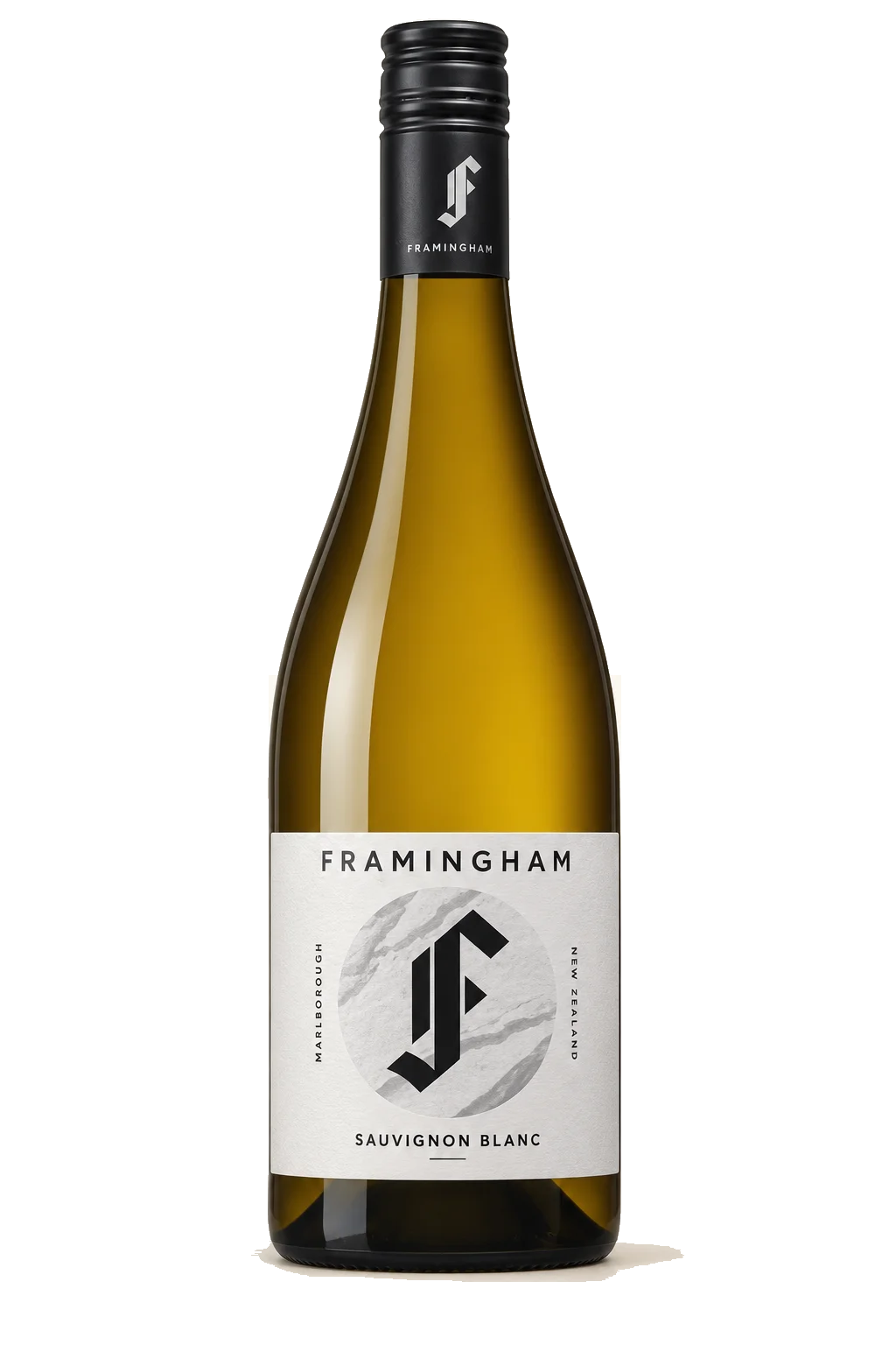 Representative Framingham Sauvignon Blanc bottle illustration