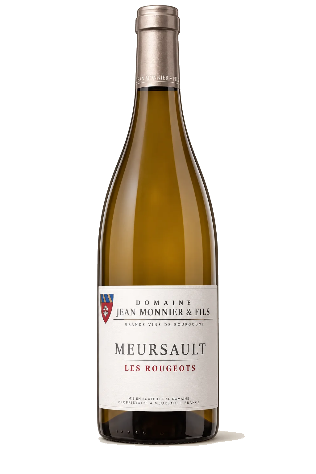 Representative Jean Monnier & Fils Meursault Les Rougeots bottle illustration