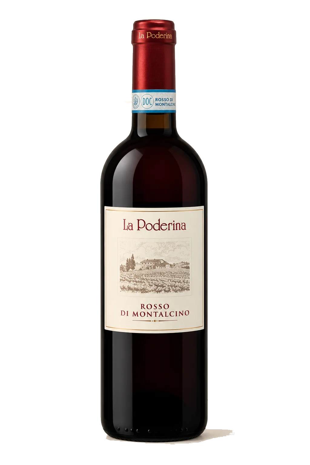 Representative La Poderina Rosso di Montalcino bottle illustration