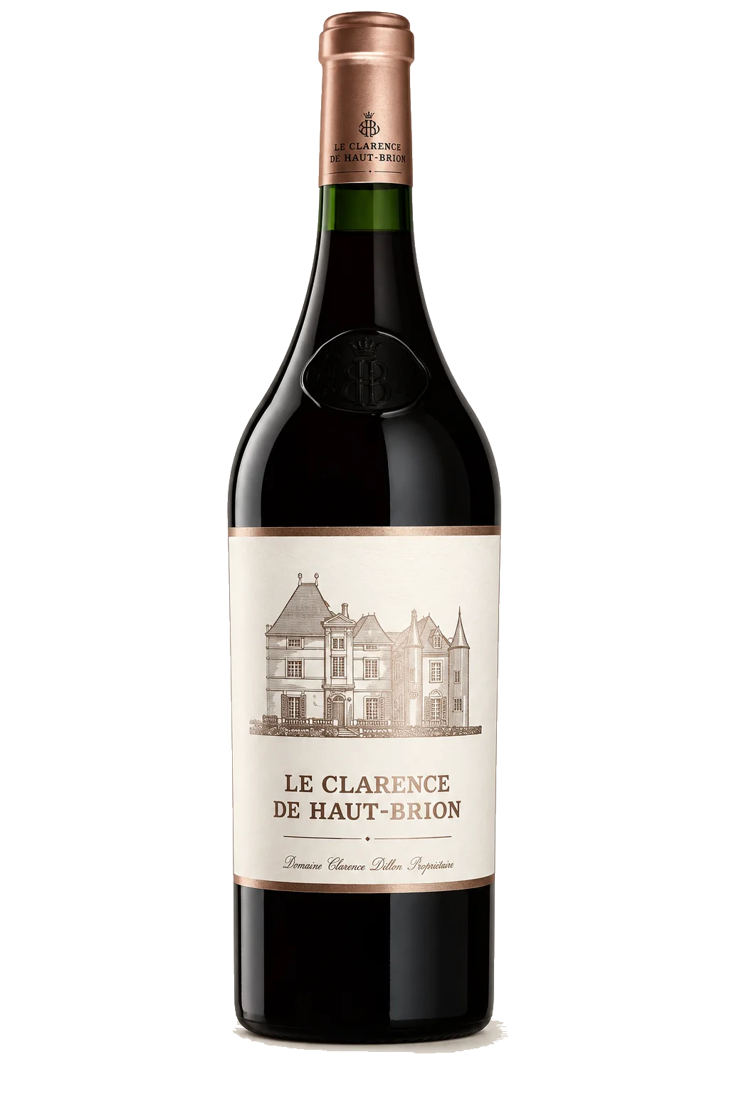 Representative Le Clarence de Haut-Brion bottle illustration