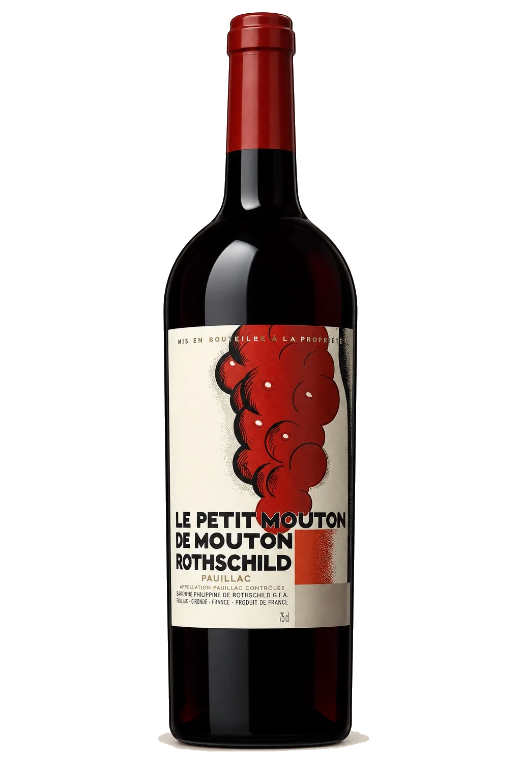 Representative Le Petit Mouton bottle illustration