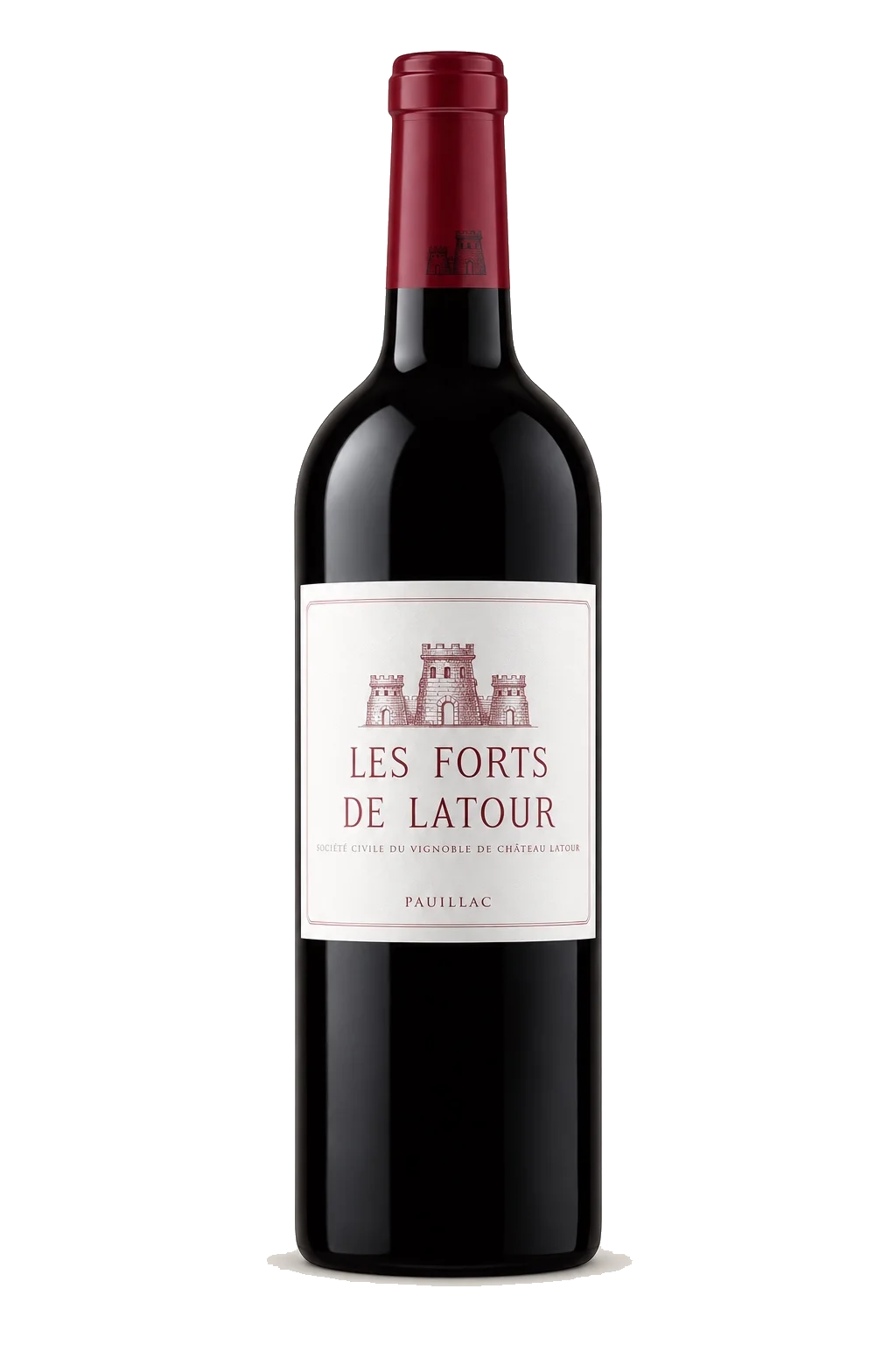 Representative Les Forts de Latour bottle illustration