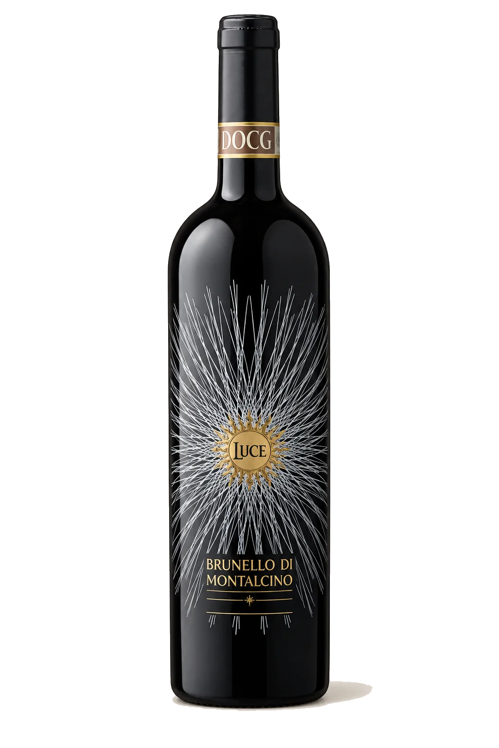 Representative Luce Brunello di Montalcino bottle illustration