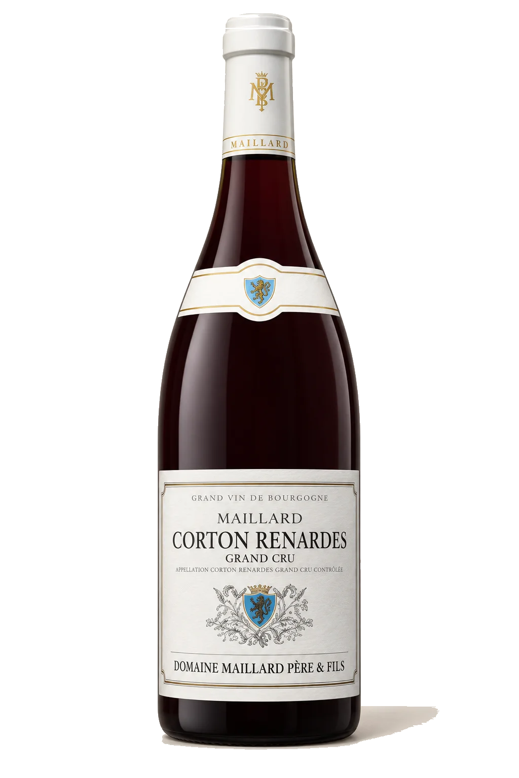 Representative Maillard Corton Renardes Grand Cru bottle illustration