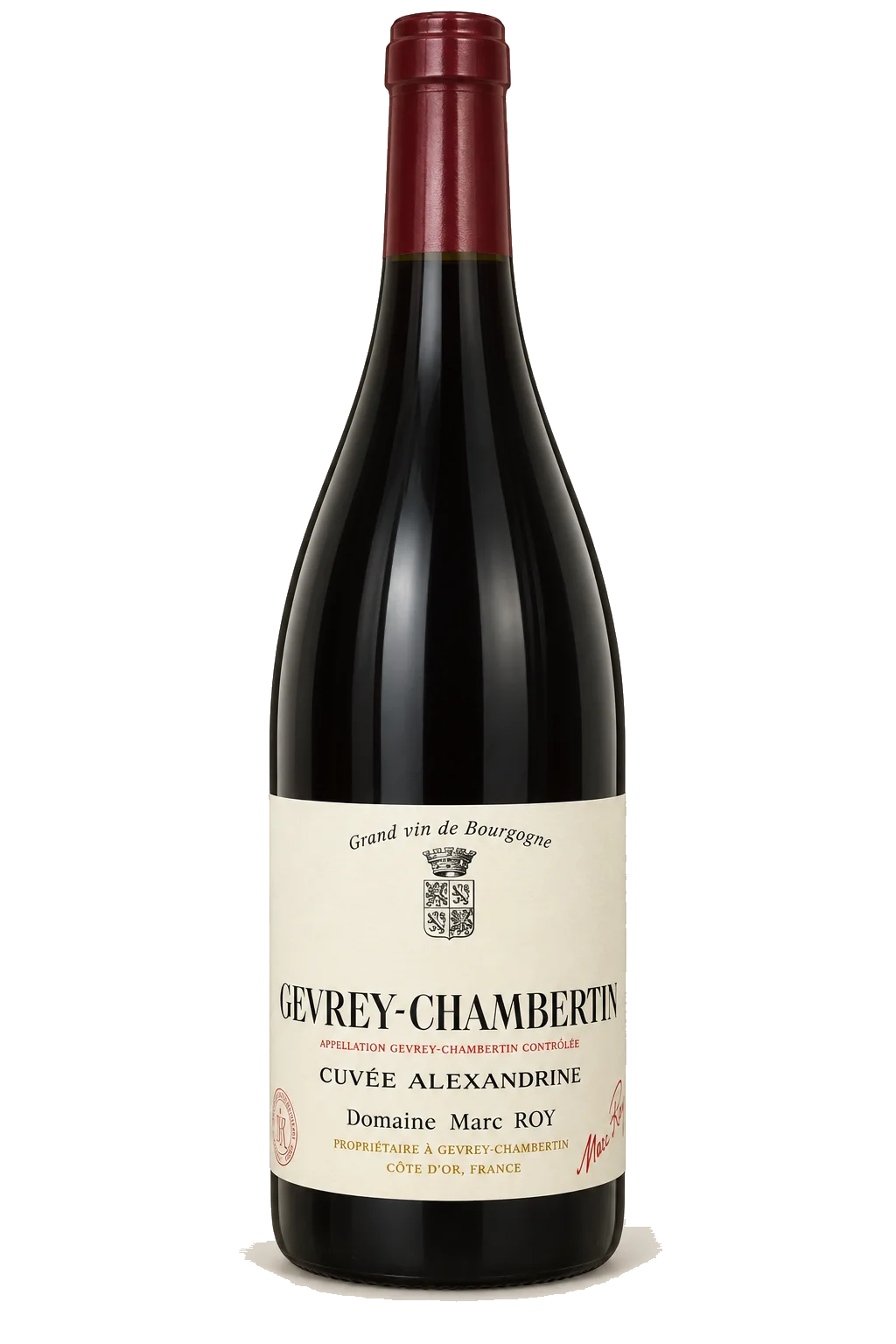 Representative Marc Roy Gevrey-Chambertin Cuvée Alexandrine bottle illustration