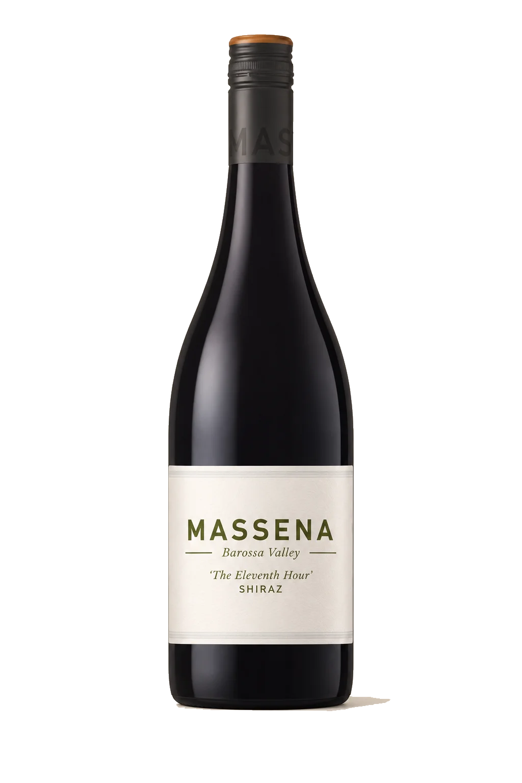 Representative Massena The Eleventh Hour Shiraz bottle illustration