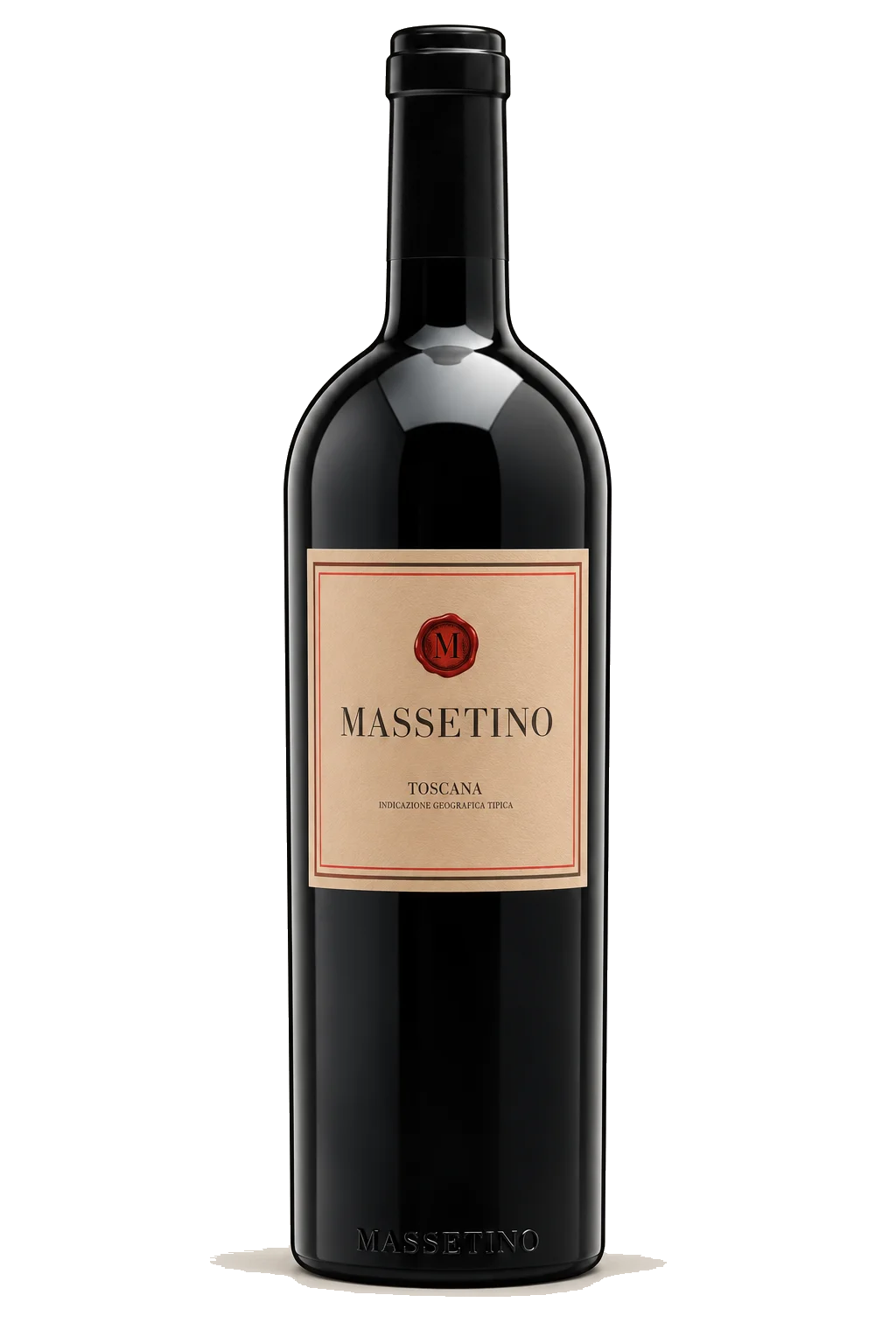 Representative Massetino bottle illustration