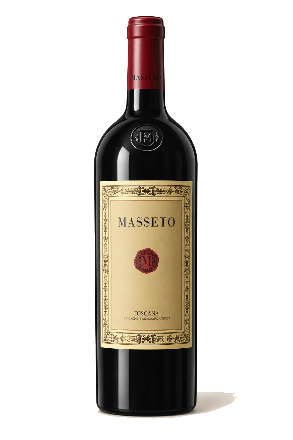 Representative Masseto bottle illustration