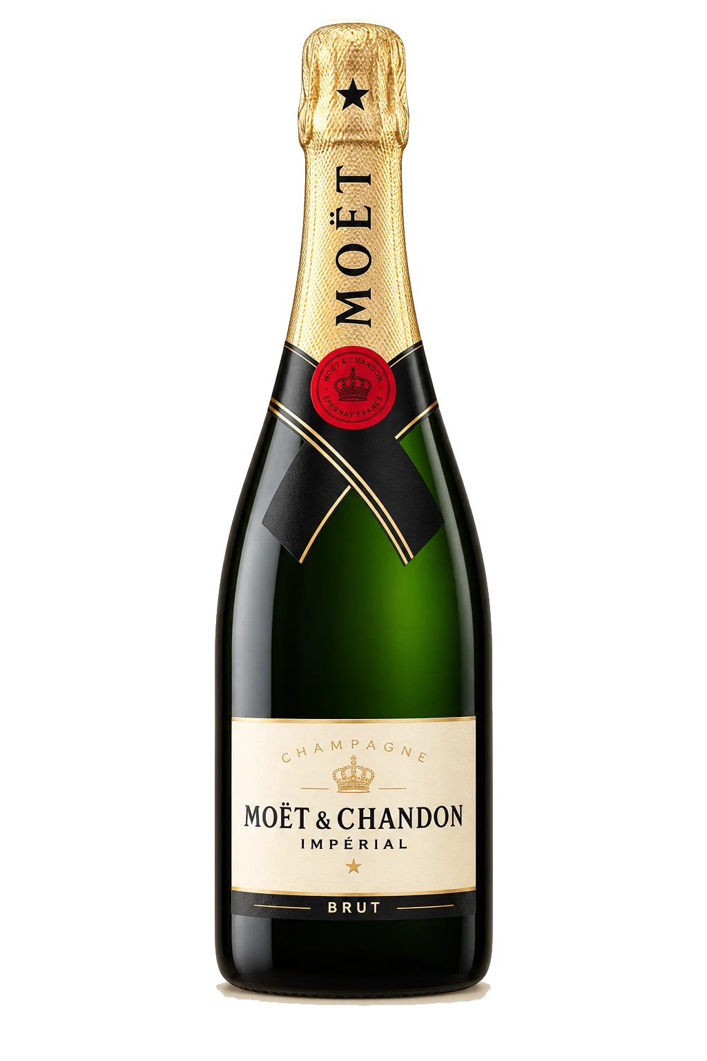 Representative Moët & Chandon Impérial bottle illustration