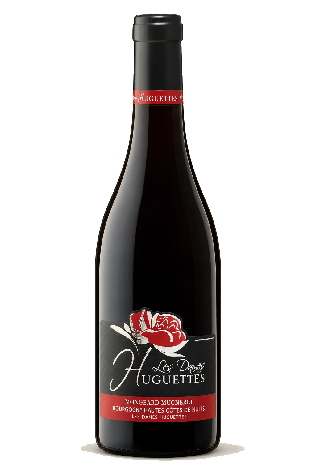 Representative Mongeard-Mugneret Bourgogne Hautes Côtes de Nuits Les Dames Huguettes bottle illustration