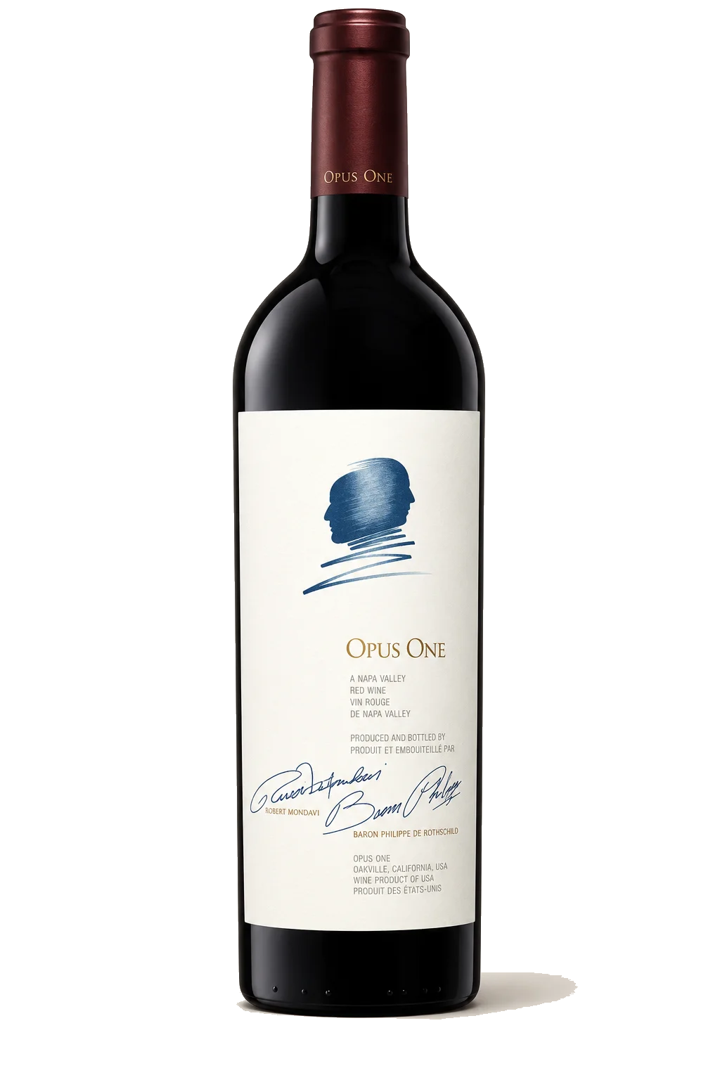 Representative Opus One bottle illustration