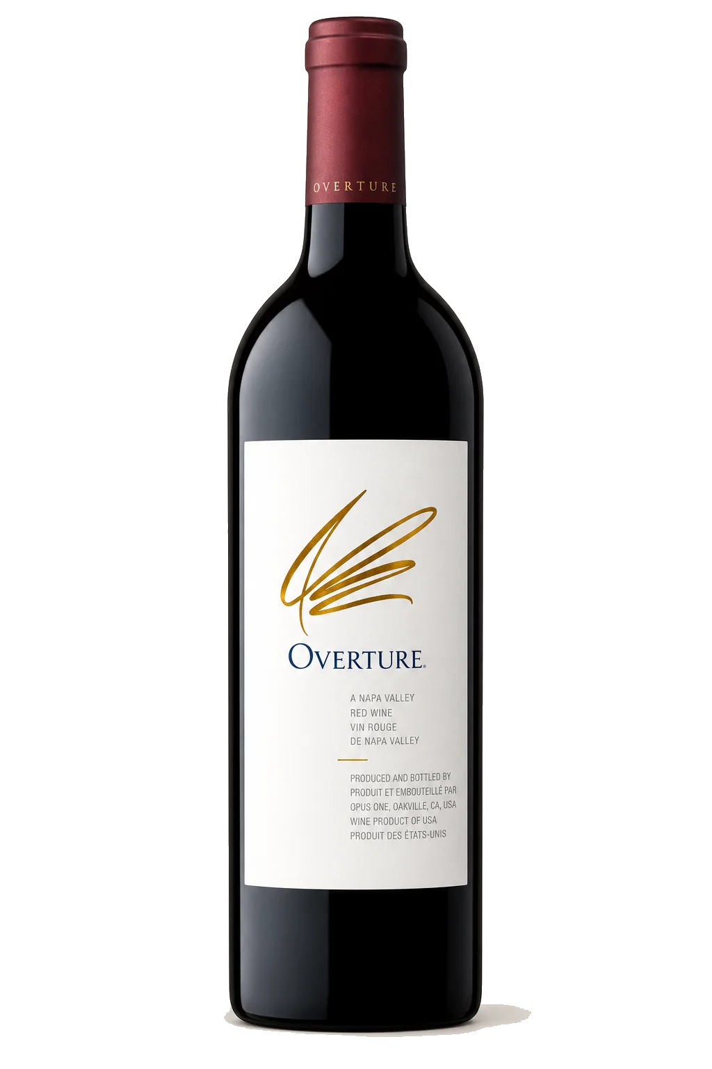 Representative Opus One Overture bottle illustration