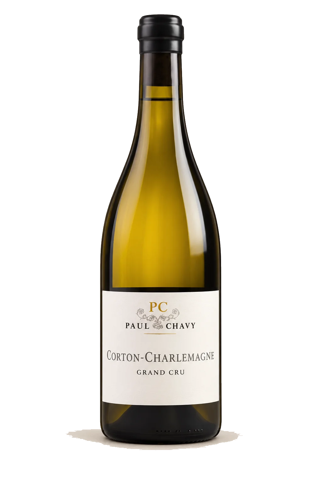 Representative Paul Chavy Corton-Charlemagne Grand Cru bottle illustration