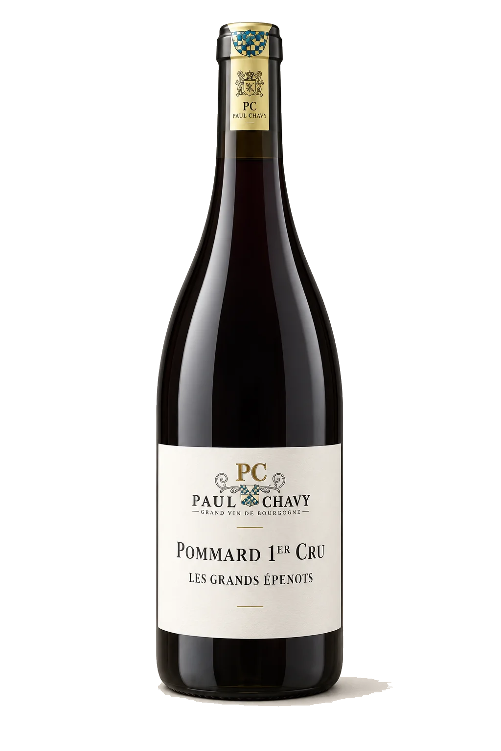 Representative Paul Chavy Pommard 1er Cru Les Grands Épenots bottle illustration