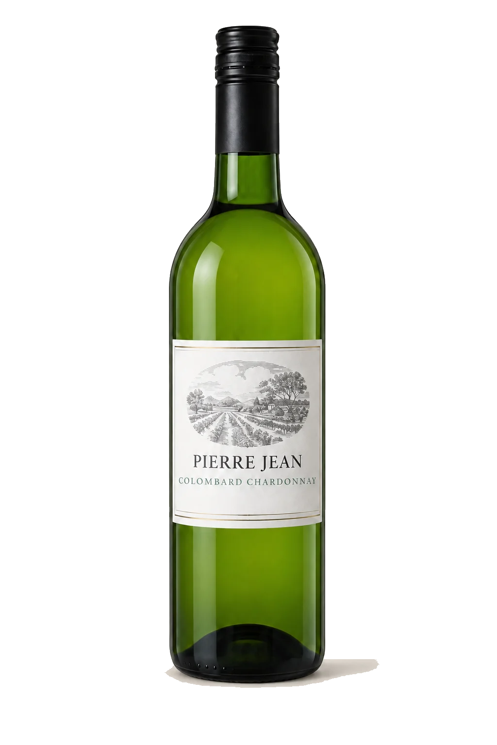 Representative Pierre Jean Colombard Chardonnay bottle illustration