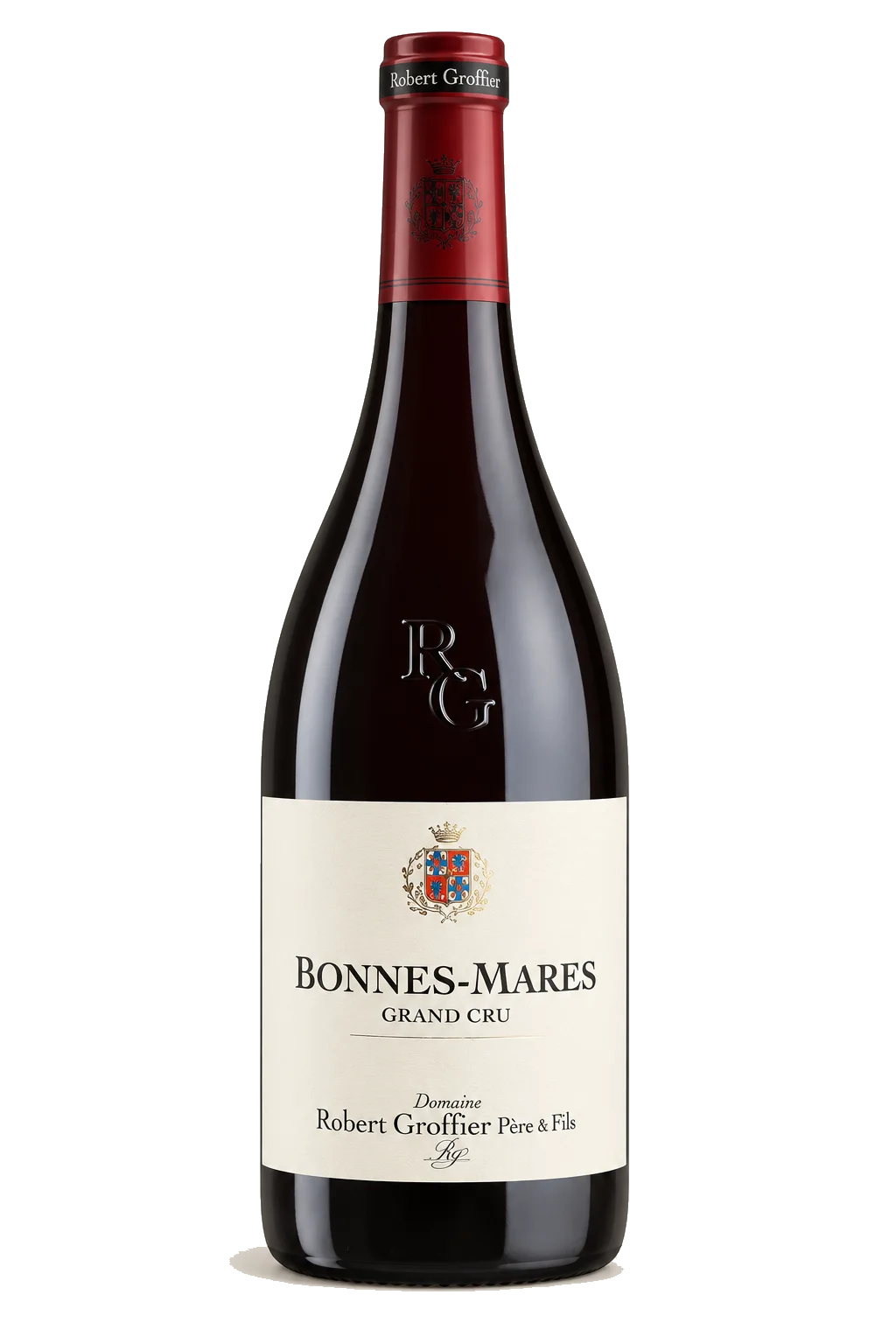 Representative Robert Groffier Bonnes-Mares Grand Cru bottle illustration