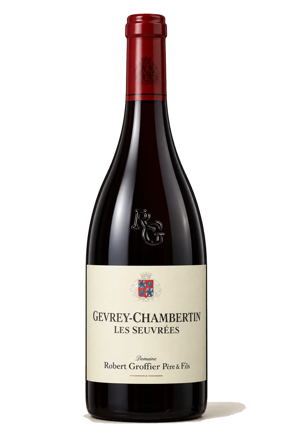 Representative Robert Groffier Gevrey-Chambertin Les Seuvrées bottle illustration